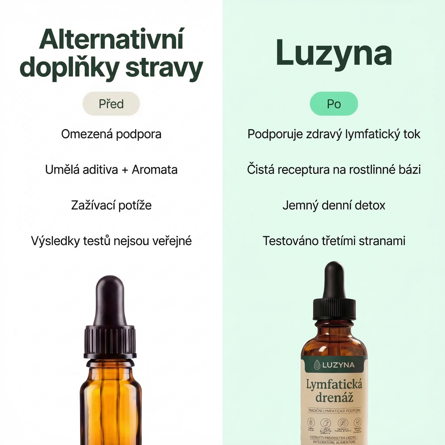 Drena+ soporte linfático líquido